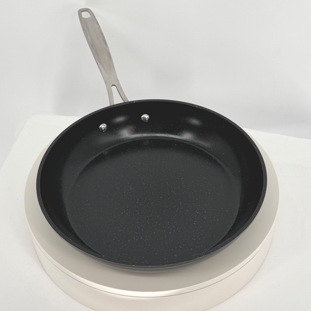 Nuwave‎ 10 Inch Nonstick Frying Pan Skillet Black Silver Handle 96-00